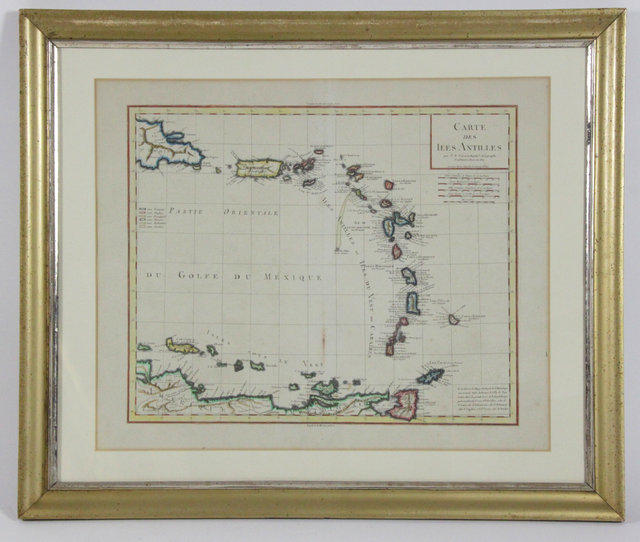 Jean Baptiste PoirsonCarte des Iles