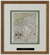 JEAN BELLERE - MAP OF THE AMER