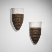 Jean Besnard. Sconces, pair. c