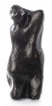 JEAN CARDOT "EMBRACING COUPLE"