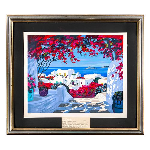 JEAN CARSUZAN SERIGRAPH, A