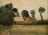 JEAN CHARLES CAZIN LANDSCAPE O