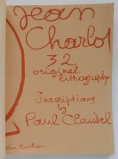 JEAN CHARLOT 32 LITHOGRAPHSJea