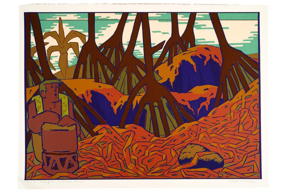 JEAN CHARLOT: "HALA GROVE, KAHUWAI,
