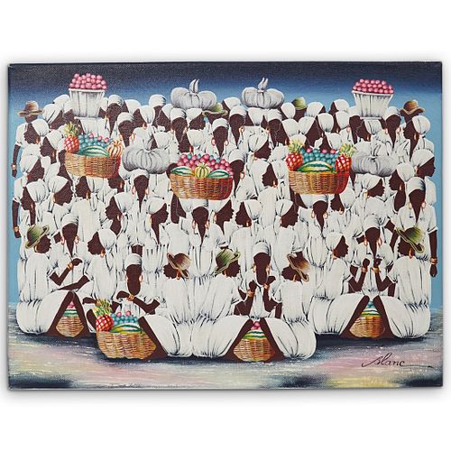 JEAN CLAUDE BLANC (HAITIAN) OIL