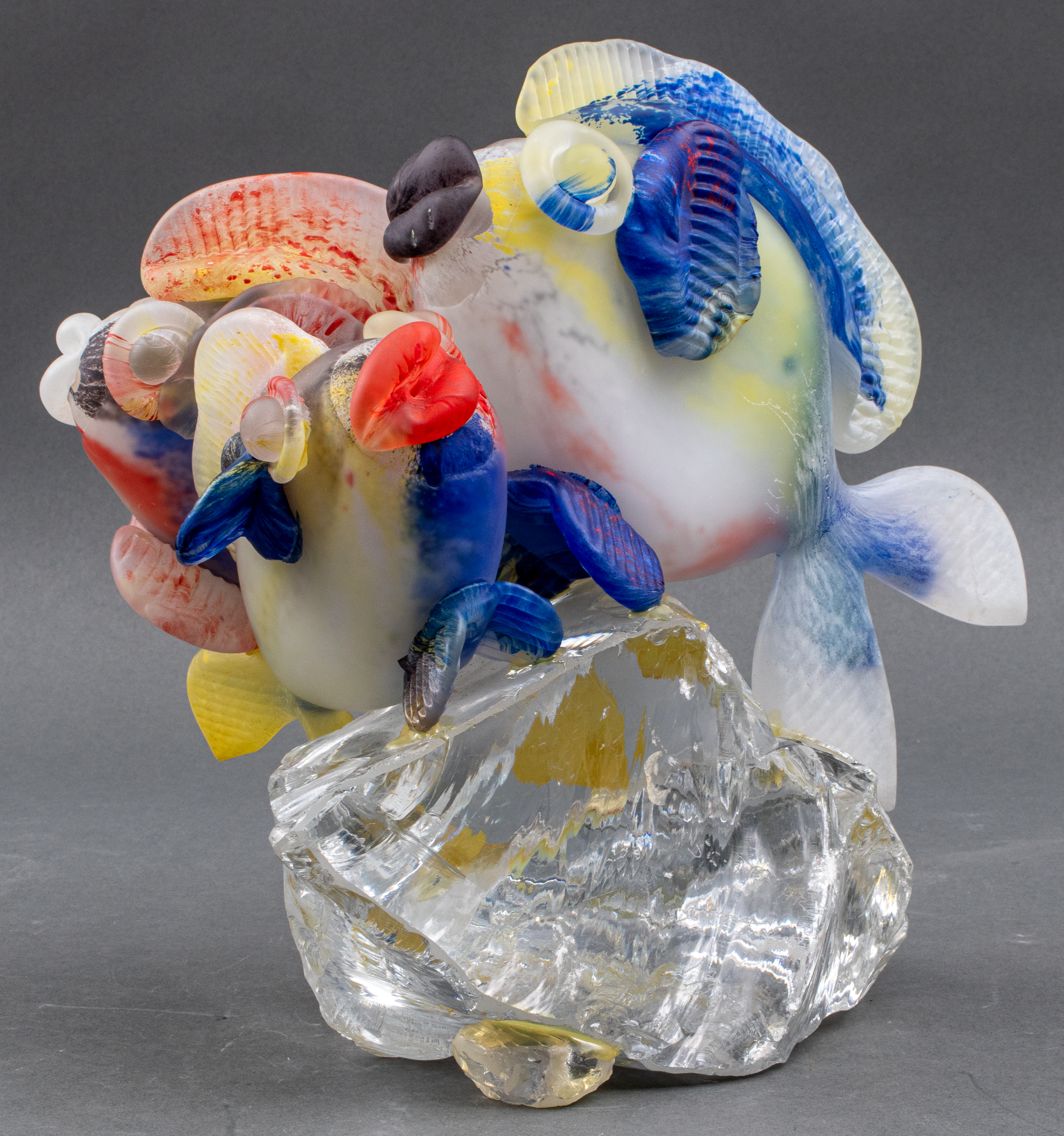 JEAN-CLAUDE NOVARO FISH ART GLASS