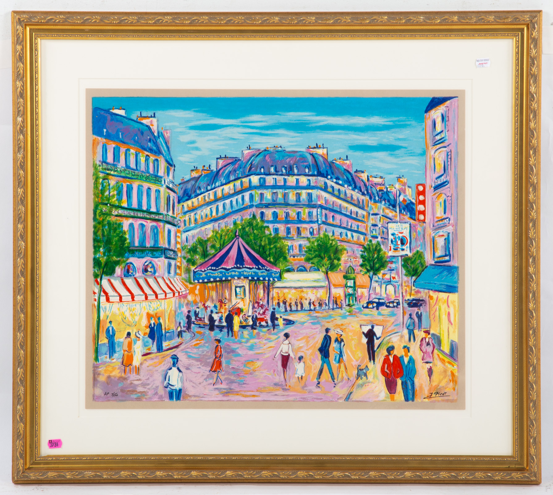 JEAN CLAUDE PICOT. PARIS STREET