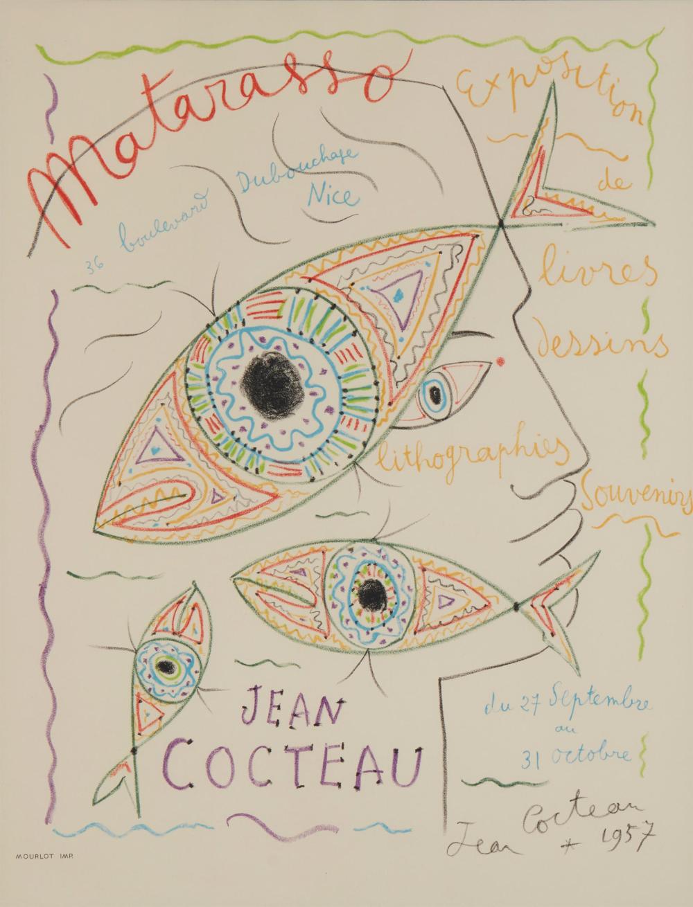 JEAN COCTEAU, (1889-1933,