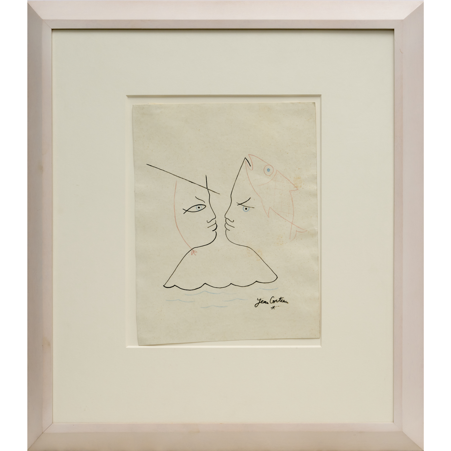 JEAN COCTEAU (AFTER), INK, COLOR