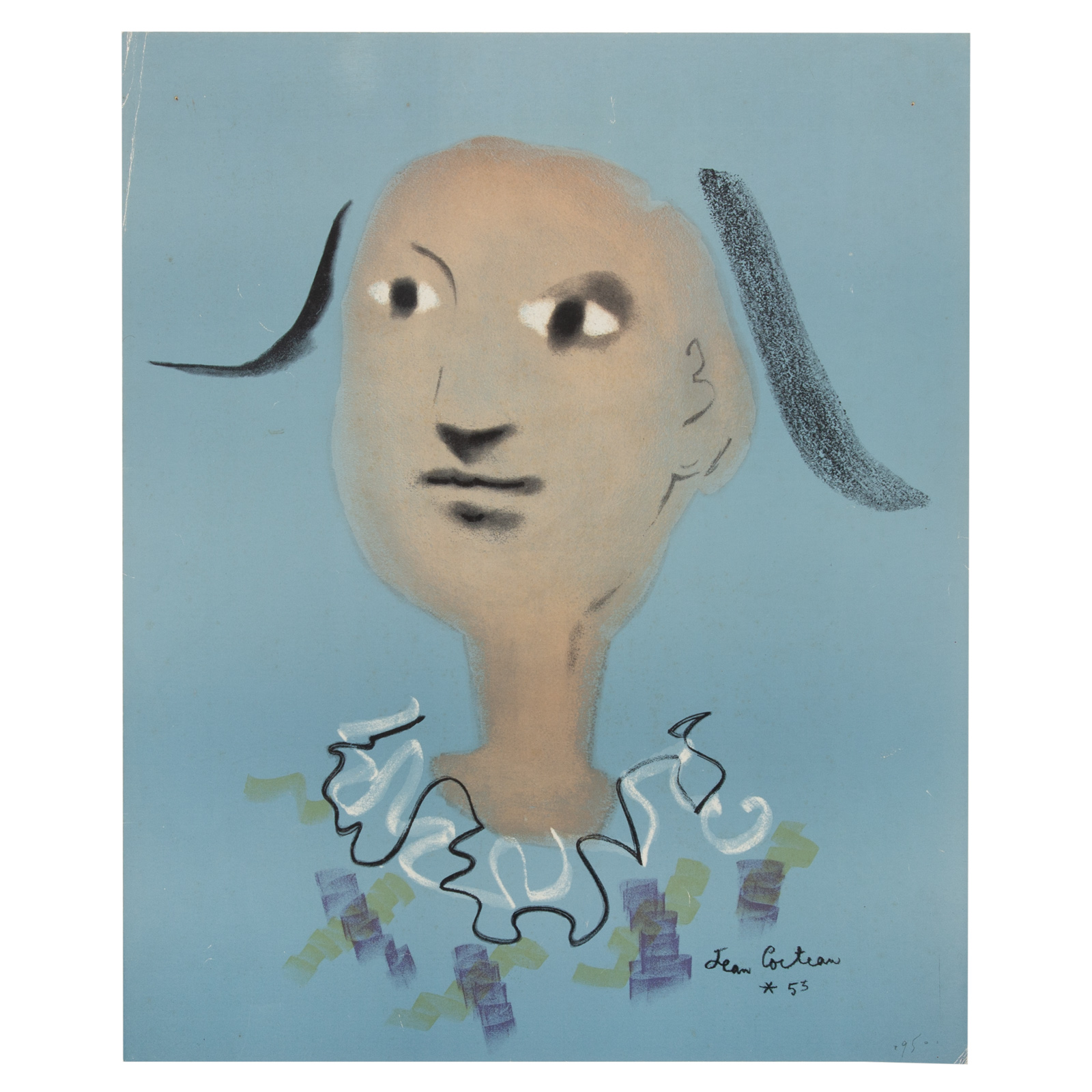 JEAN COCTEAU. "HARLEQUIN,"
