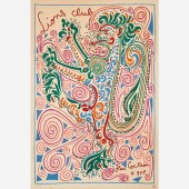 JEAN COCTEAU "LIONS CLUB" (195