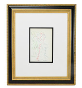 JEAN COCTEAU LITHOGRAPH FRAMED