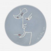 Jean Cocteau. Tête de chèvre-p