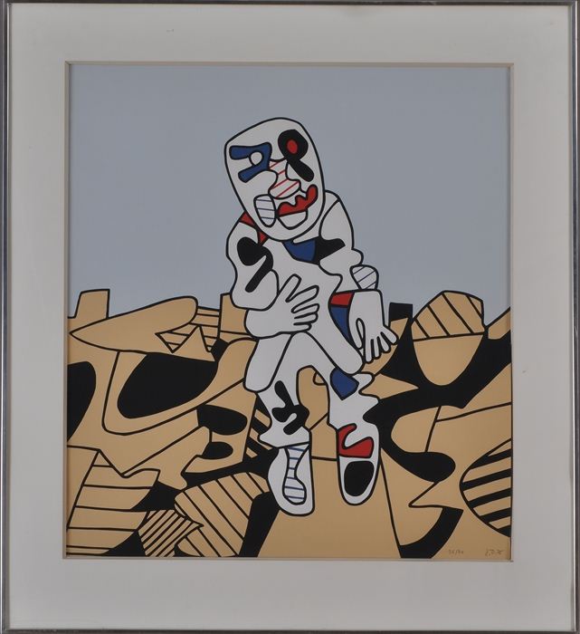 JEAN DUBUFFET (1901-1985): "PAYSAGE