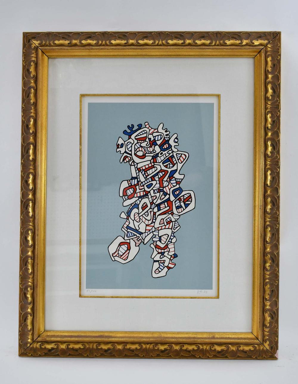 JEAN DUBUFFET (FRENCH.