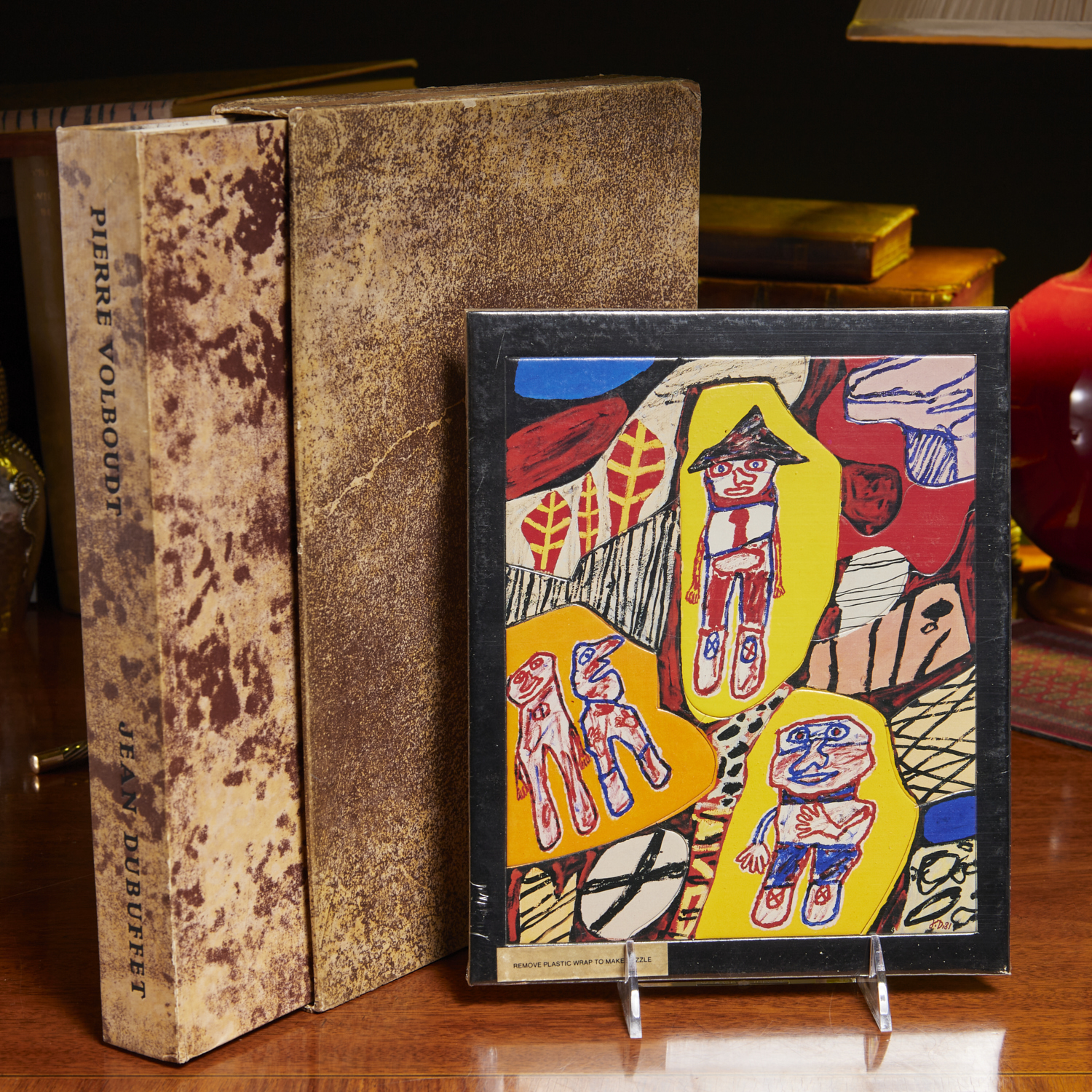 JEAN DUBUFFET, RARE PUZZLE &