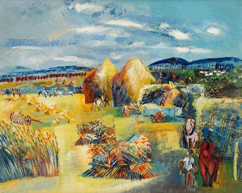 JEAN DUFY (FRENCH 1888-1964)JEAN
