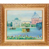JEAN DUFY, OIL ON CANVAS Jean