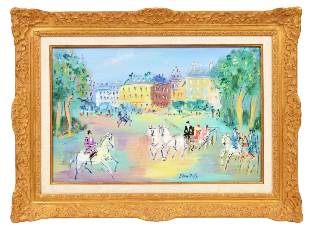 JEAN DUFY 'PARIS, PORTE DAUPHINE
