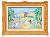 JEAN DUFY 'PARIS, PORTE DAUPHI