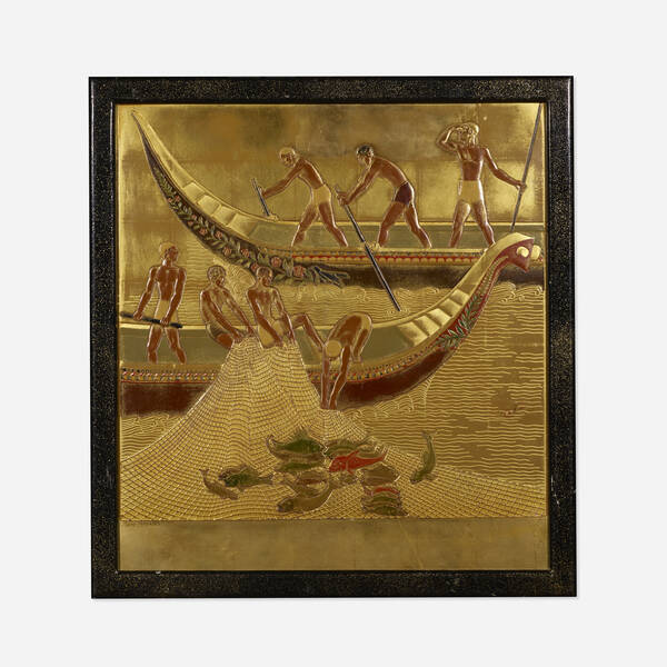 Jean Dunand 1877–1942. La Pêche. c.