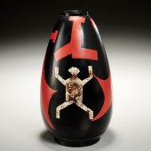 JEAN DUNAND (ATTRIB.), VASE, E