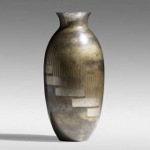 Jean Dunand. Dinanderie vase.