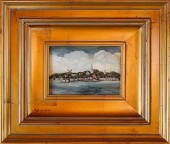JEAN E. PETTY OIL ON CANVAS "N