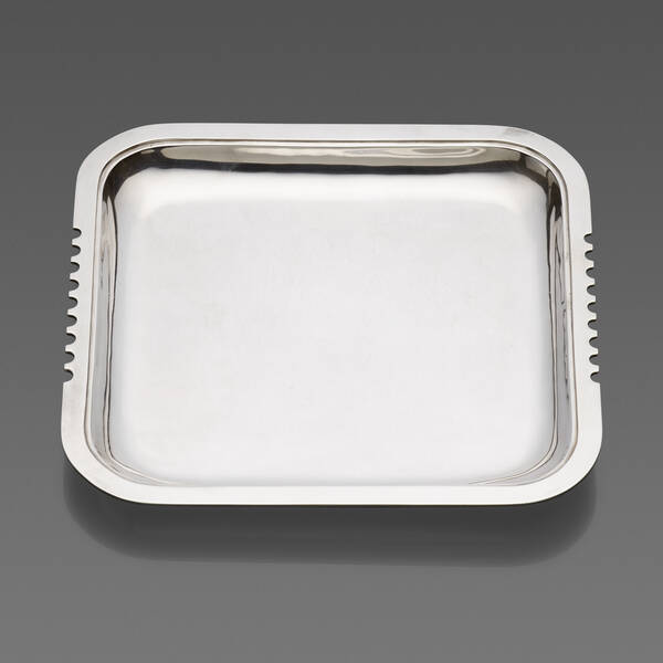 Jean E. Puiforcat. Tray. c. 1945,