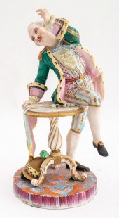 JEAN GILLE PORCELAIN FIGURAL S