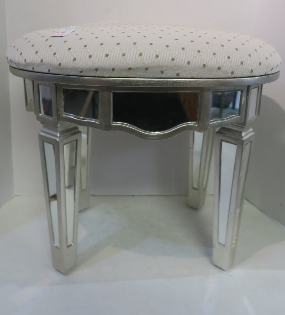 JEAN HARLOW STYLE OVAL MIRRORED