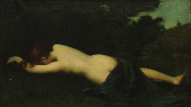 JEAN-JACQUES HENNER (D.1905) FEMALE