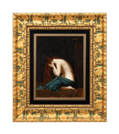 JEAN JACQUES HENNER, KNEELING