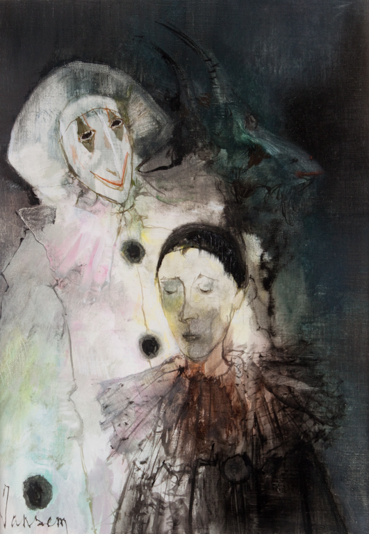 Jean Jansem French b. 1920 'Etude