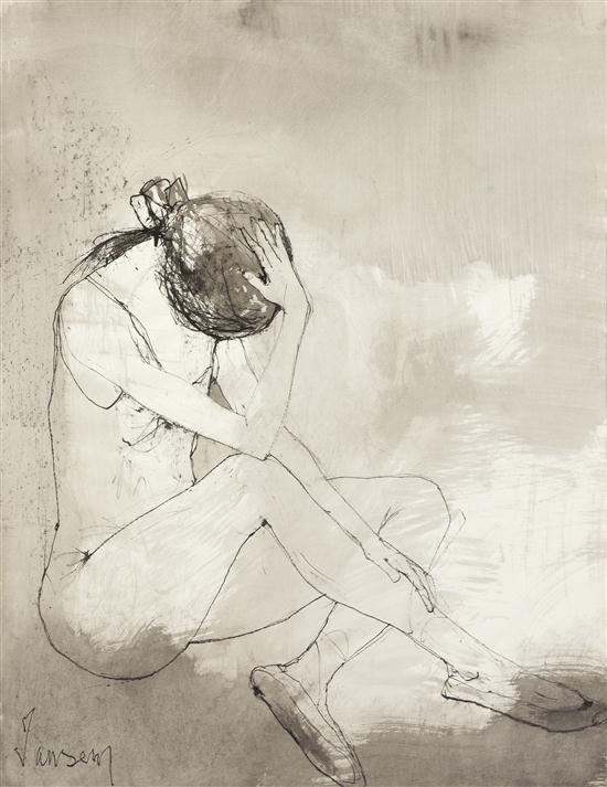 Jean Jansem (French b. 1920) Ballet