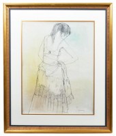 JEAN JANSEM 'JEUNE FILLE' PENC