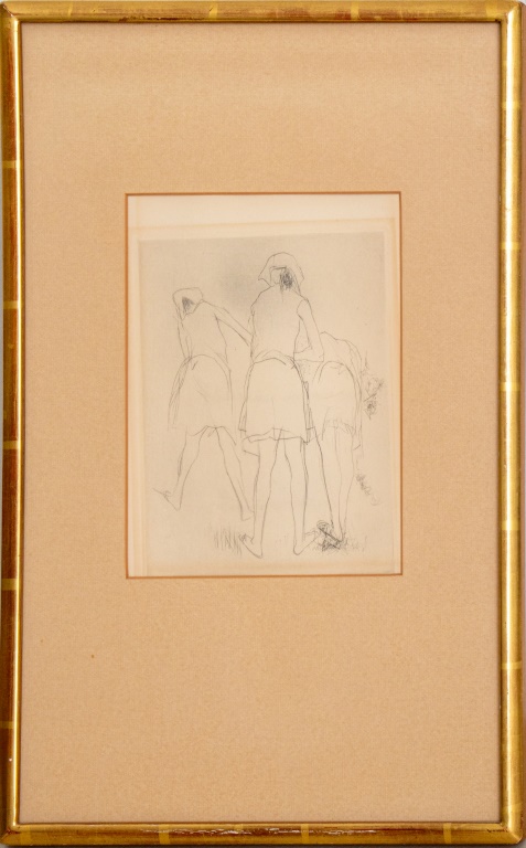 JEAN JANSEM "UNTITLED" LITHOGRAPH
