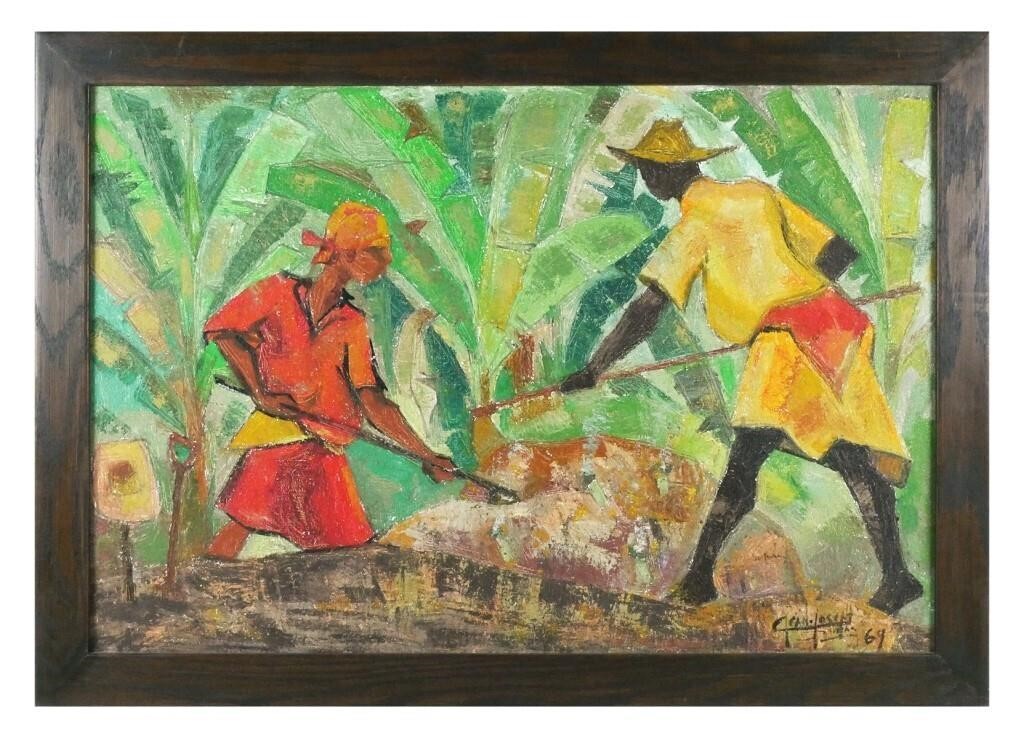 JEAN JOSEPH DUMAS OIL PAINTINGOil