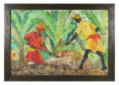 JEAN JOSEPH DUMAS OIL PAINTING