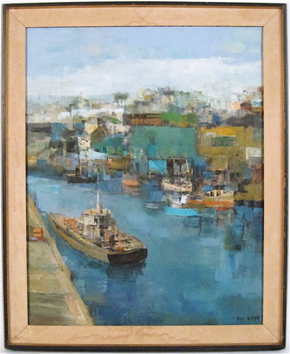 JEAN KALISCH OIL ON CANVAS