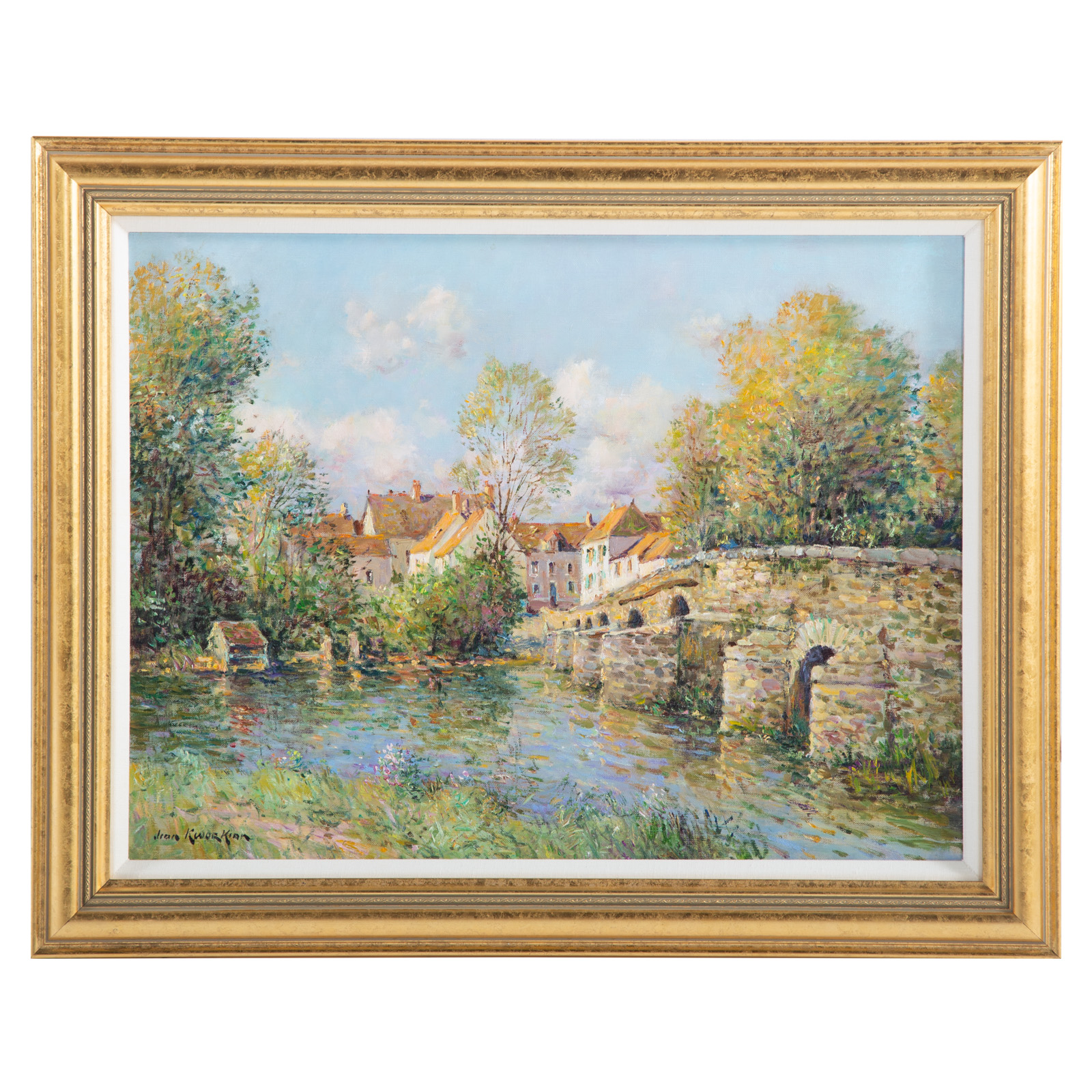 JEAN KEVORKIAN. "LE VIEUX PONT DE