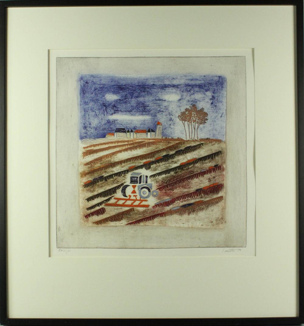 JEAN LAUTHE (20TH CENTURY) EIGHT