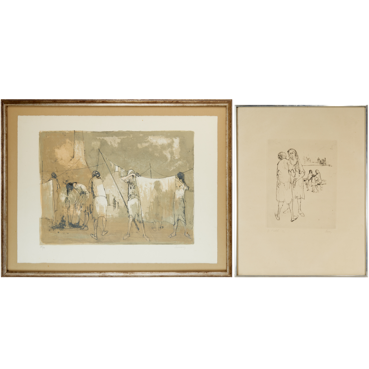 JEAN LEON JANSEM, LITHOGRAPH AND