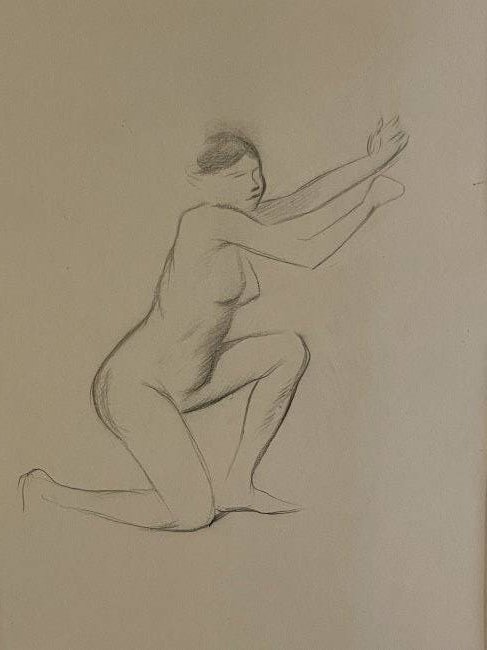 JEAN-LOUIS FORAIN â€œKNEELING