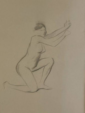 JEAN-LOUIS FORAIN â€œKNEELING