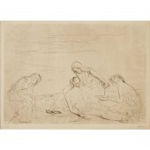 JEAN-LOUIS FORAIN, SIGNED ETCH