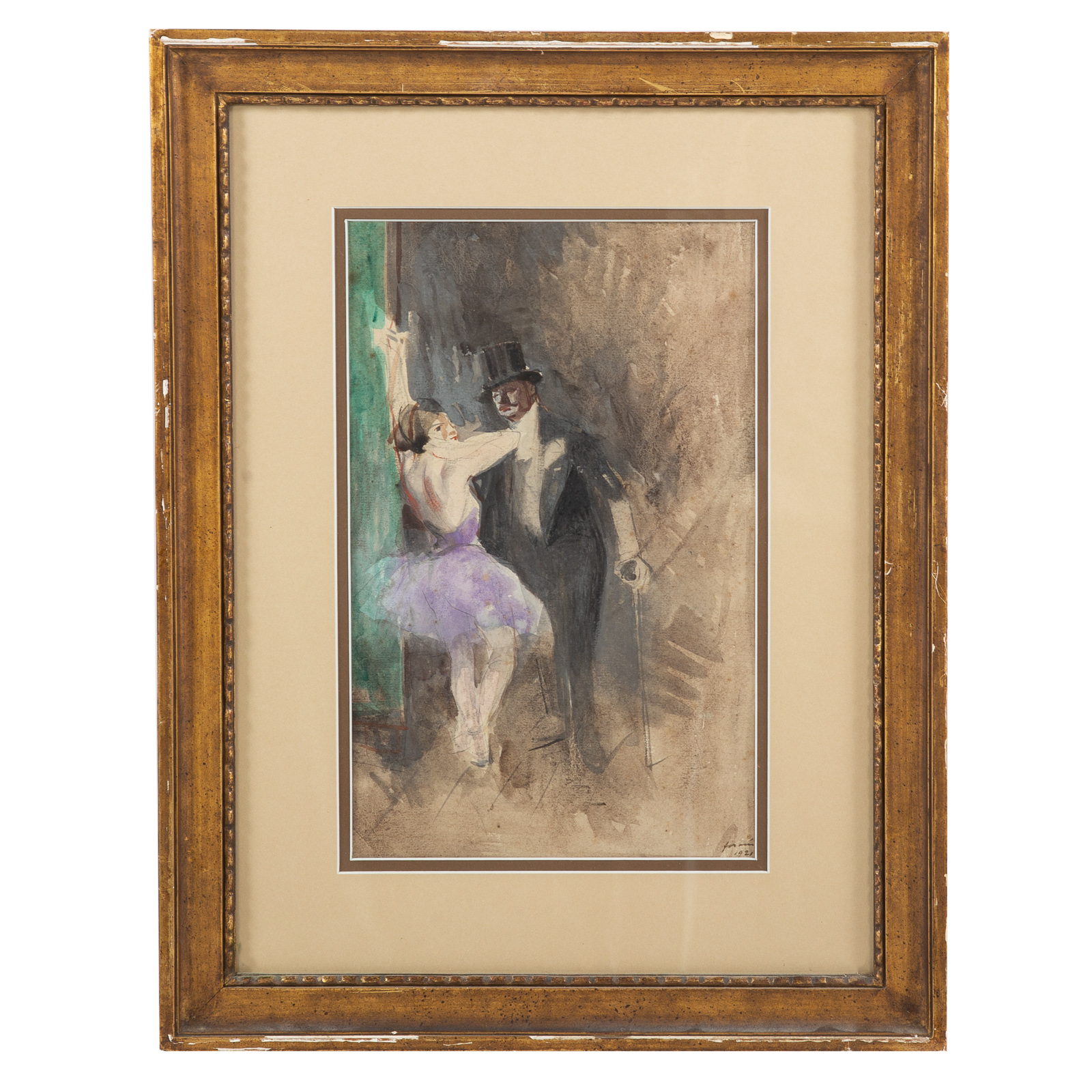 JEAN-LOUIS FORAIN. THE BALLET,