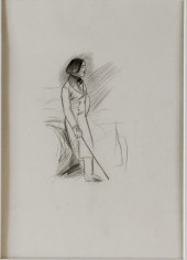 JEAN-LOUIS FORAIN "THE ELEGANT