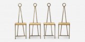 Jean Luc Breteau. Chairs, set