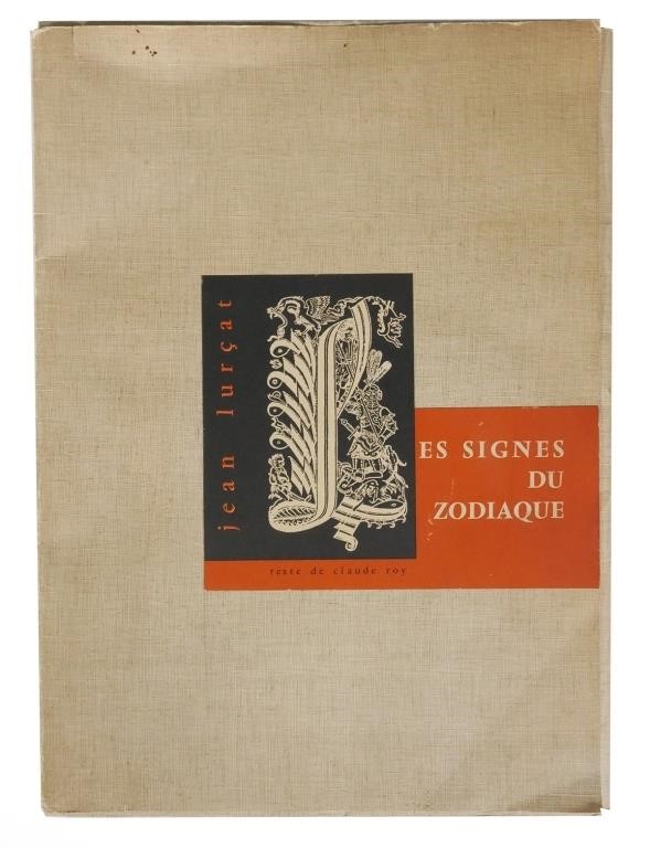 JEAN LURCAT, 12 ZODIAC LITHOGRAPH
